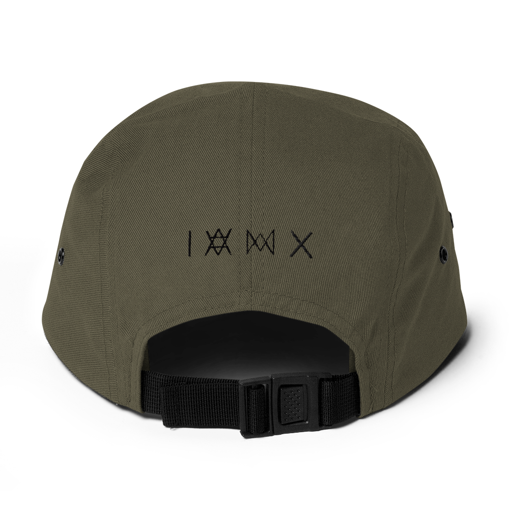 Five Panel Cap - Embroidered Mirror Logo