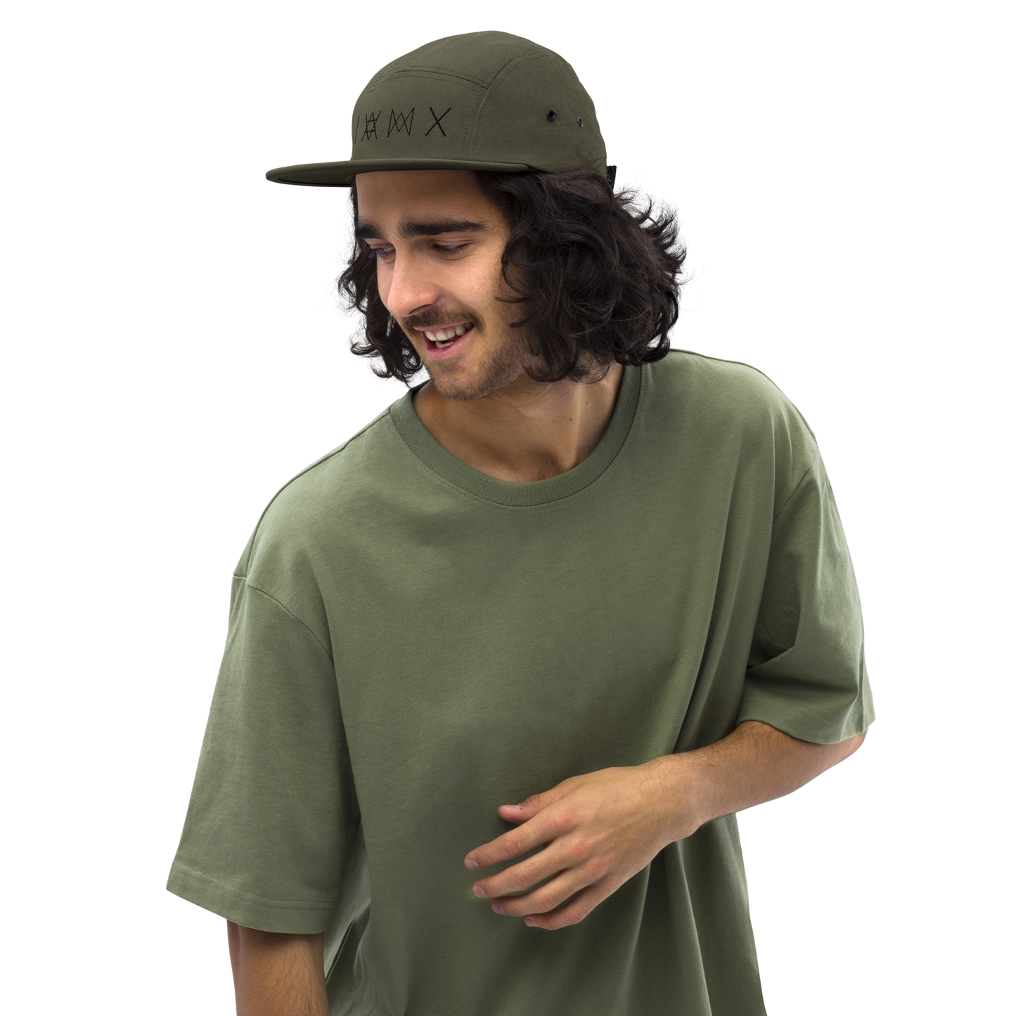 Five Panel Cap - Embroidered Mirror Logo
