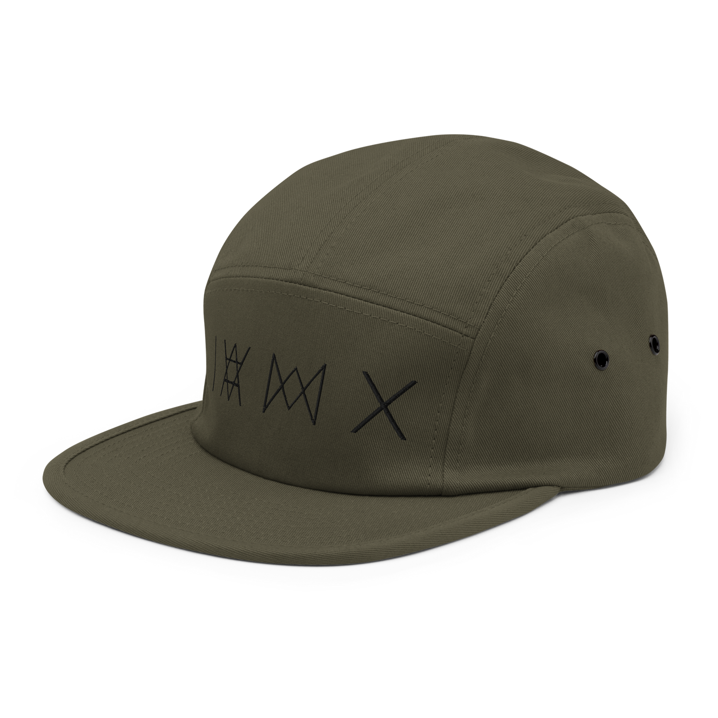 Five Panel Cap - Embroidered Mirror Logo