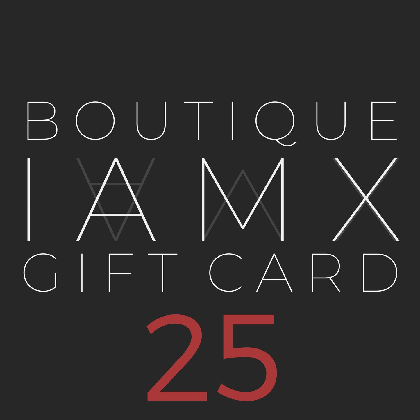 Boutique IAMX Gift Card