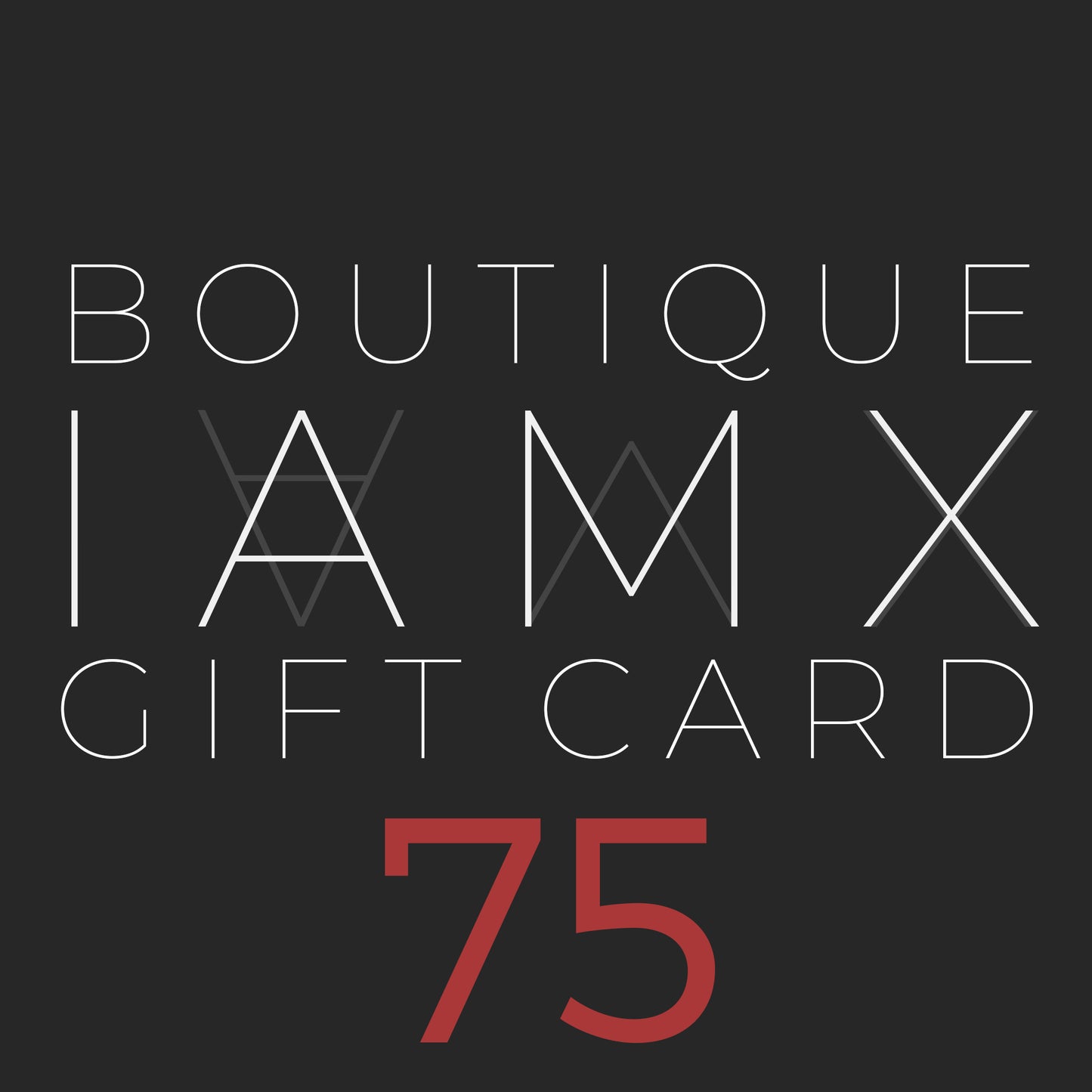 Boutique IAMX Gift Card