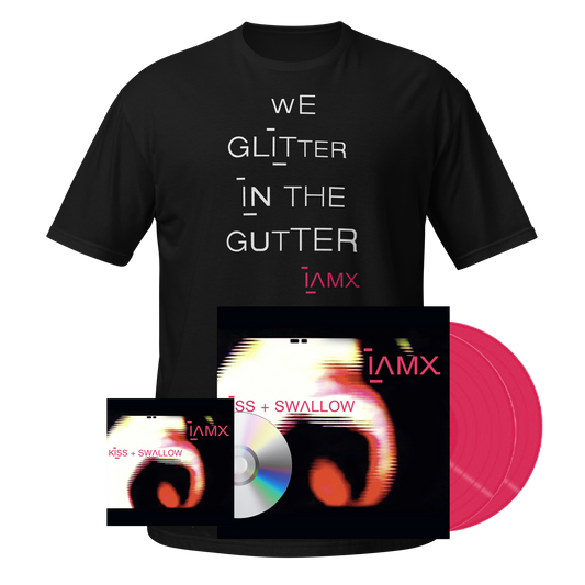 Bundle Sale!  - Kiss + Swallow Pink Vinyl, CD, Exclusive T-Shirt
