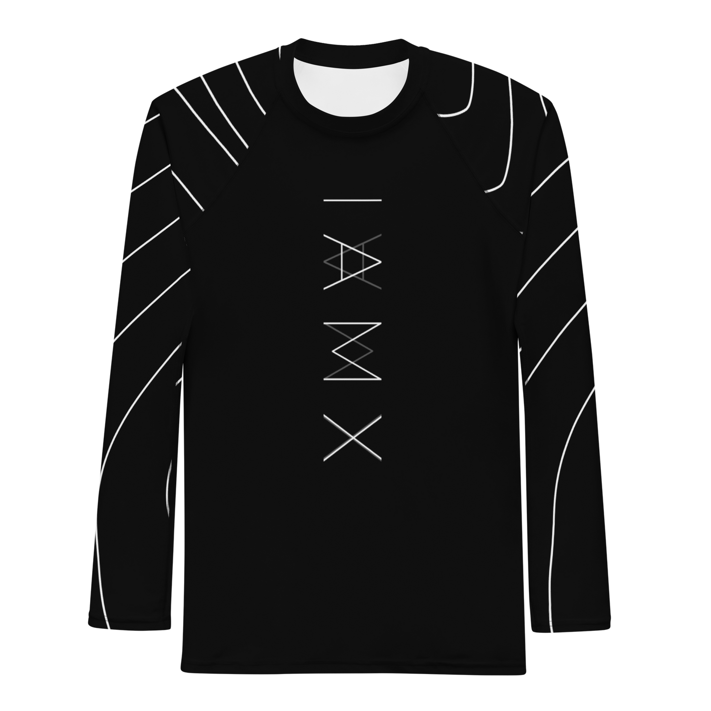 Men's Rash Guard - Mirror Logo