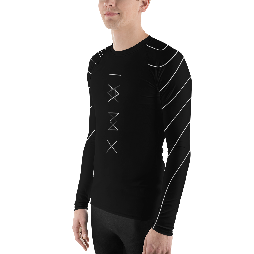 Men's Rash Guard - Mirror Logo