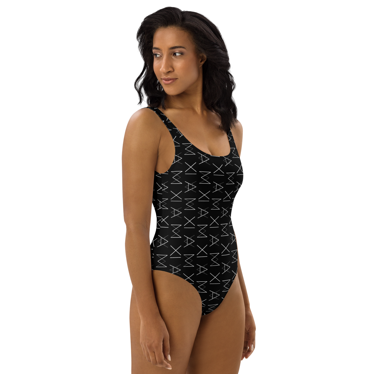 One-Piece Swimsuit - Mirror Logo