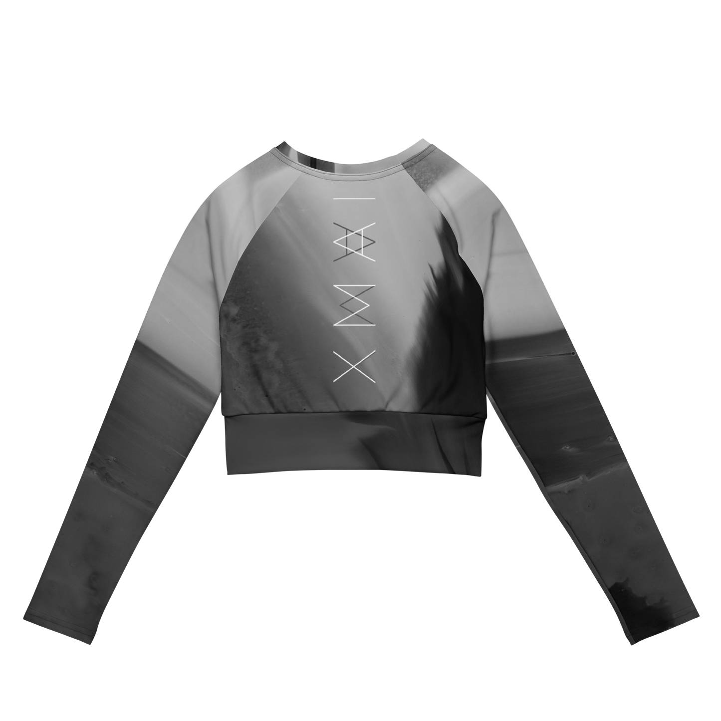 Long-sleeve Crop Top - Machinate