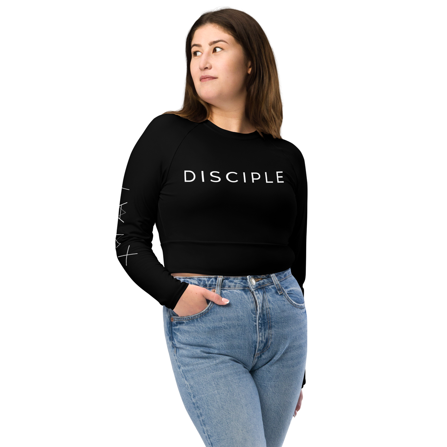 Long-sleeve Crop Top - Disciple