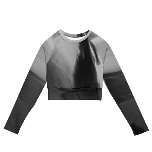 Long-sleeve Crop Top - Machinate