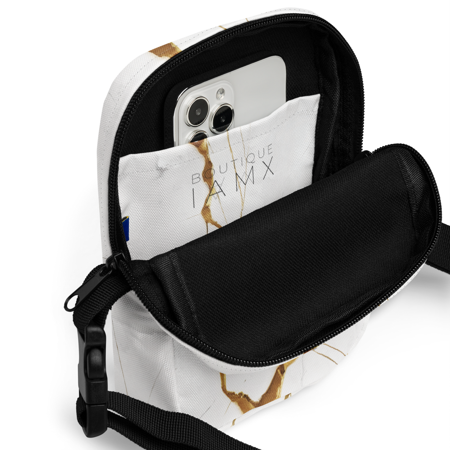 Utility Crossbody Bag - Fault Lines² Fractures