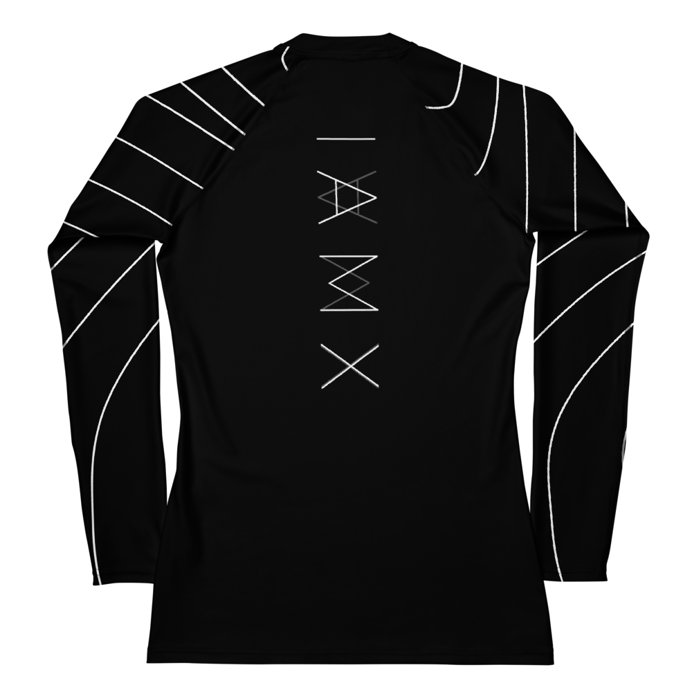 Women's Rash Guard - Mirror Logo