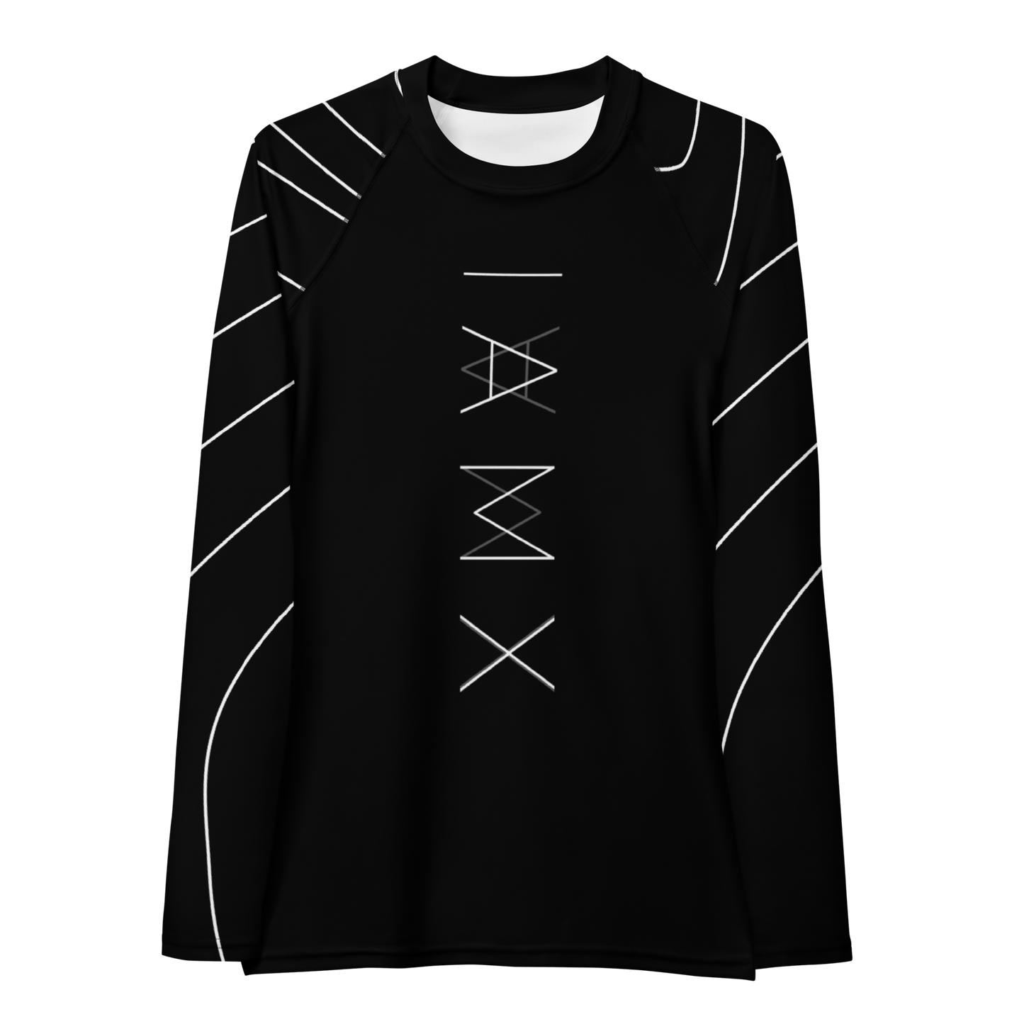 Women's Rash Guard - Mirror Logo
