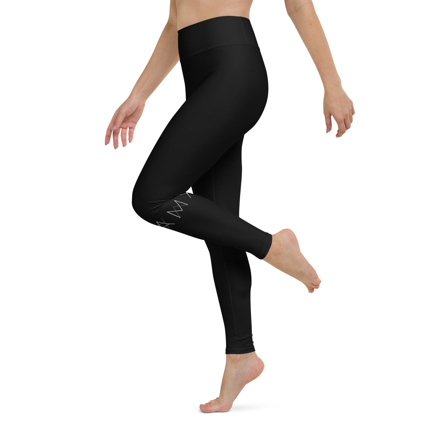 Yoga Leggings - Fault Lines