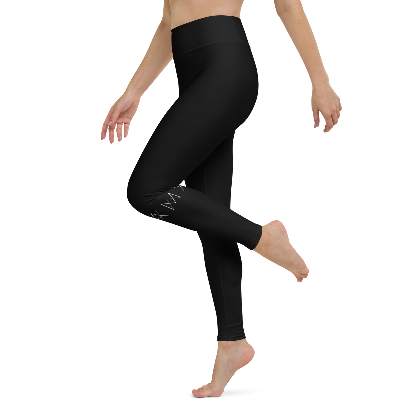 Yoga Leggings - Fault Lines
