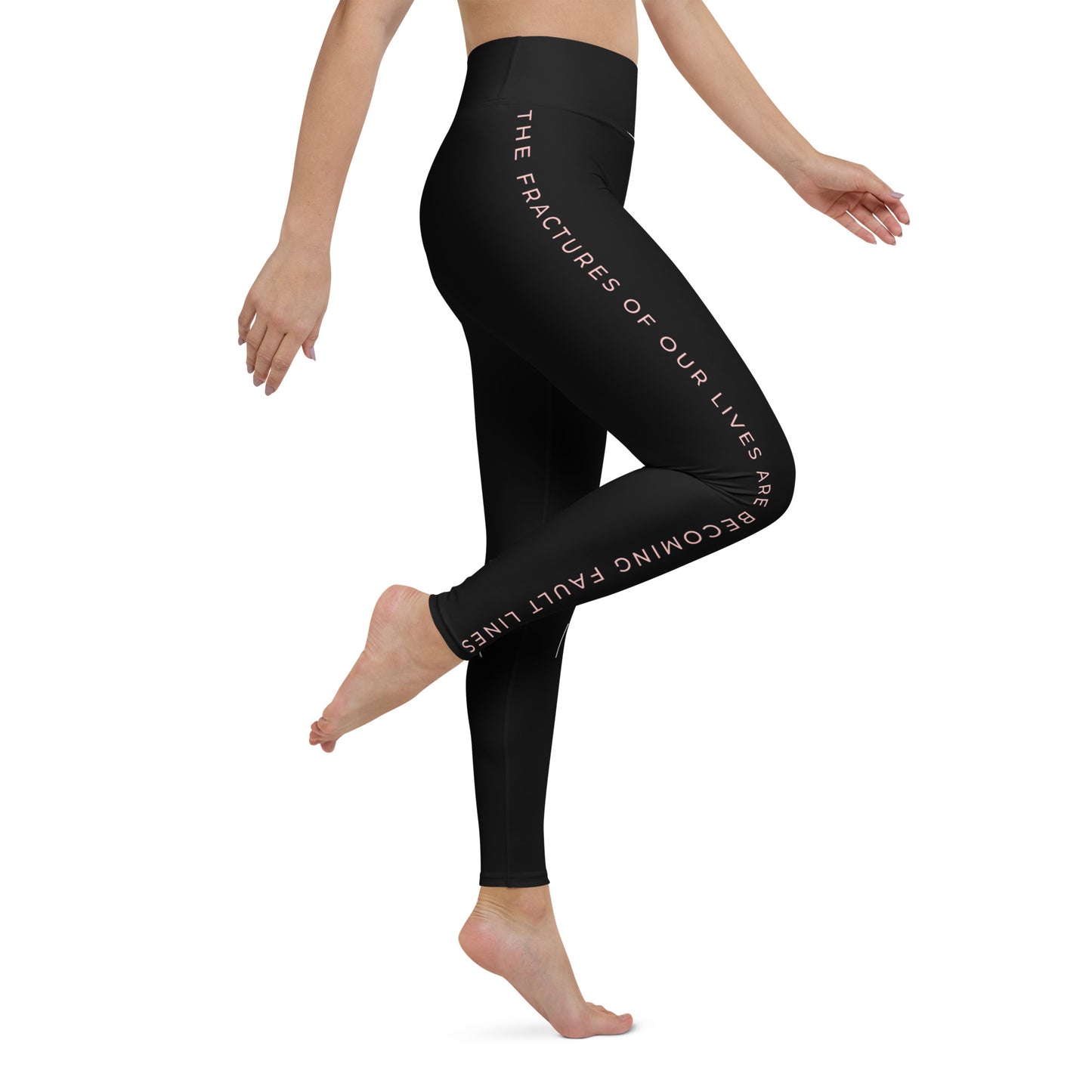 Yoga Leggings - Fault Lines