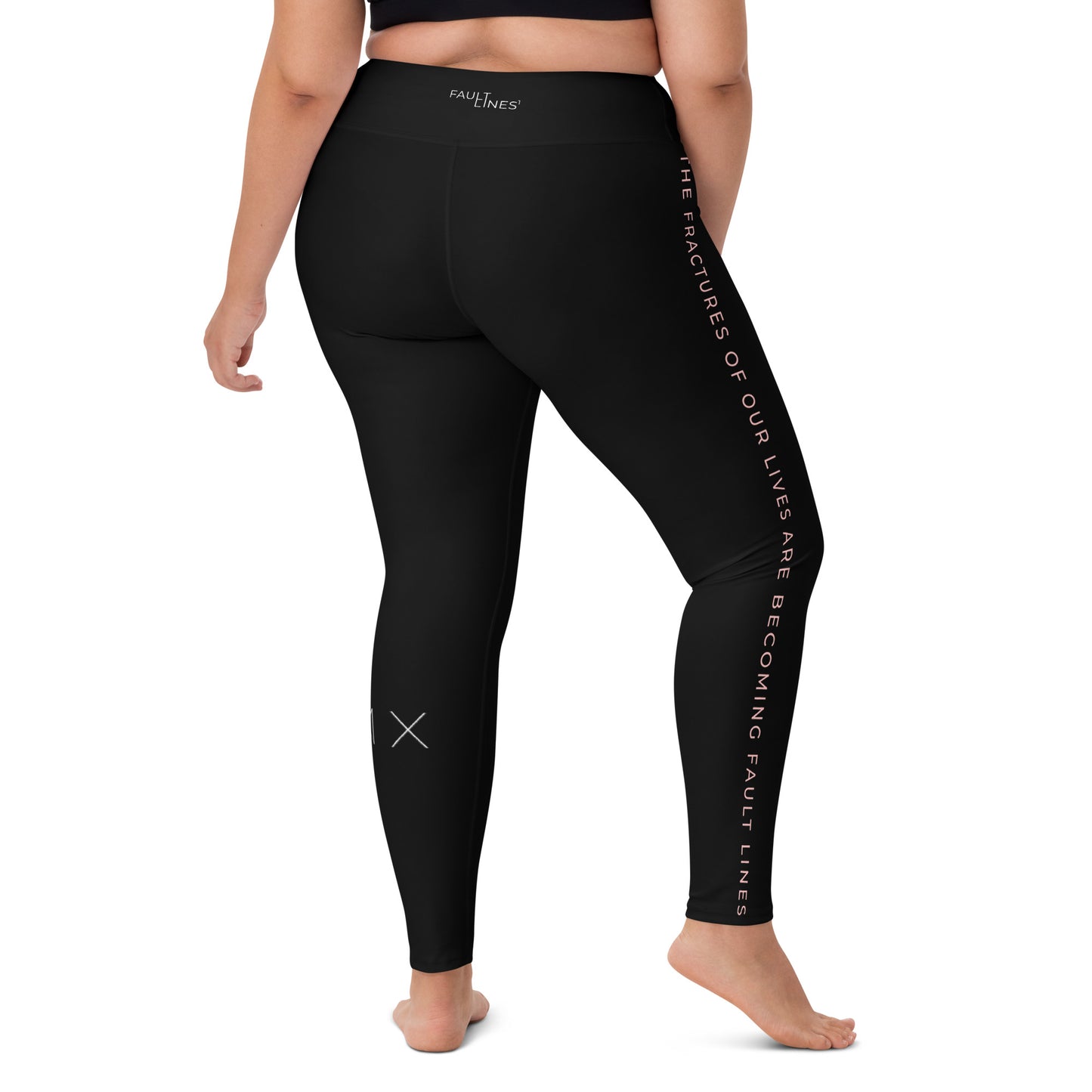 Yoga Leggings - Fault Lines