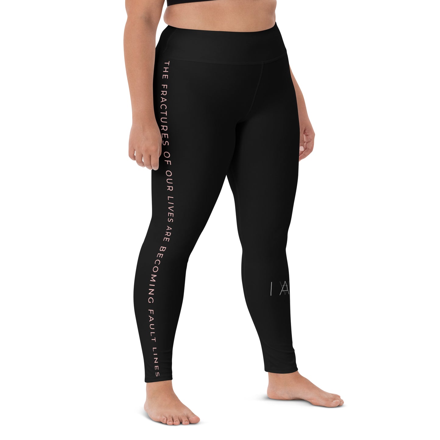 Yoga Leggings - Fault Lines