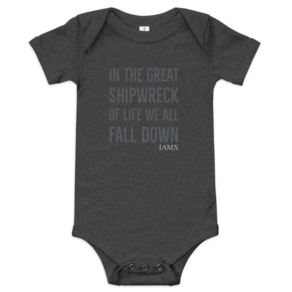 Baby Short Sleeve One Piece - Shipwreck
