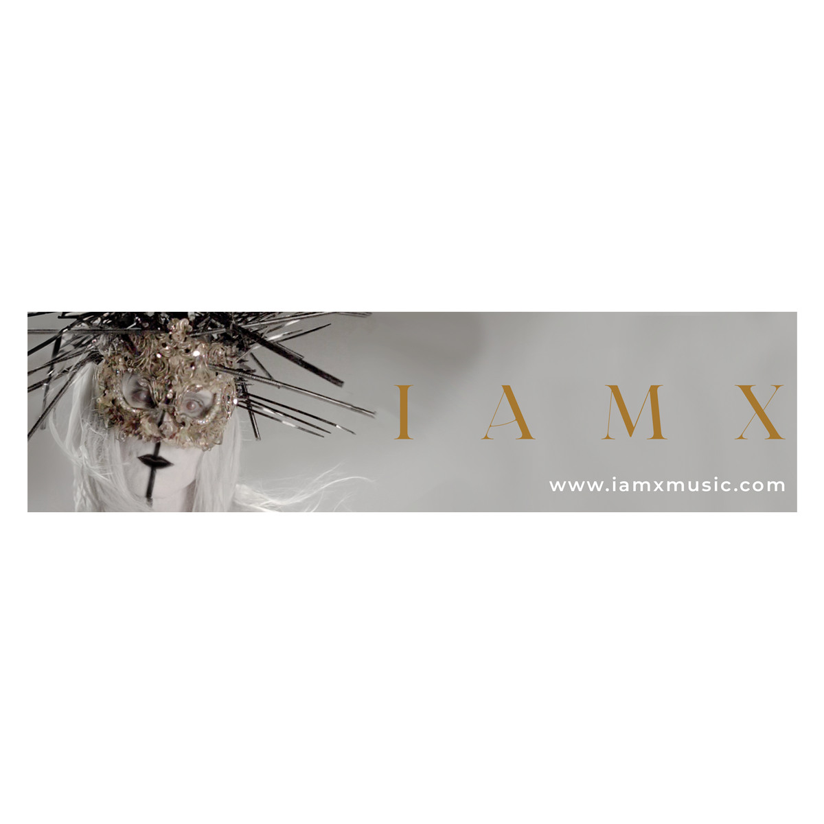 IAMX Fault Lines² Tour Bumper Sticker