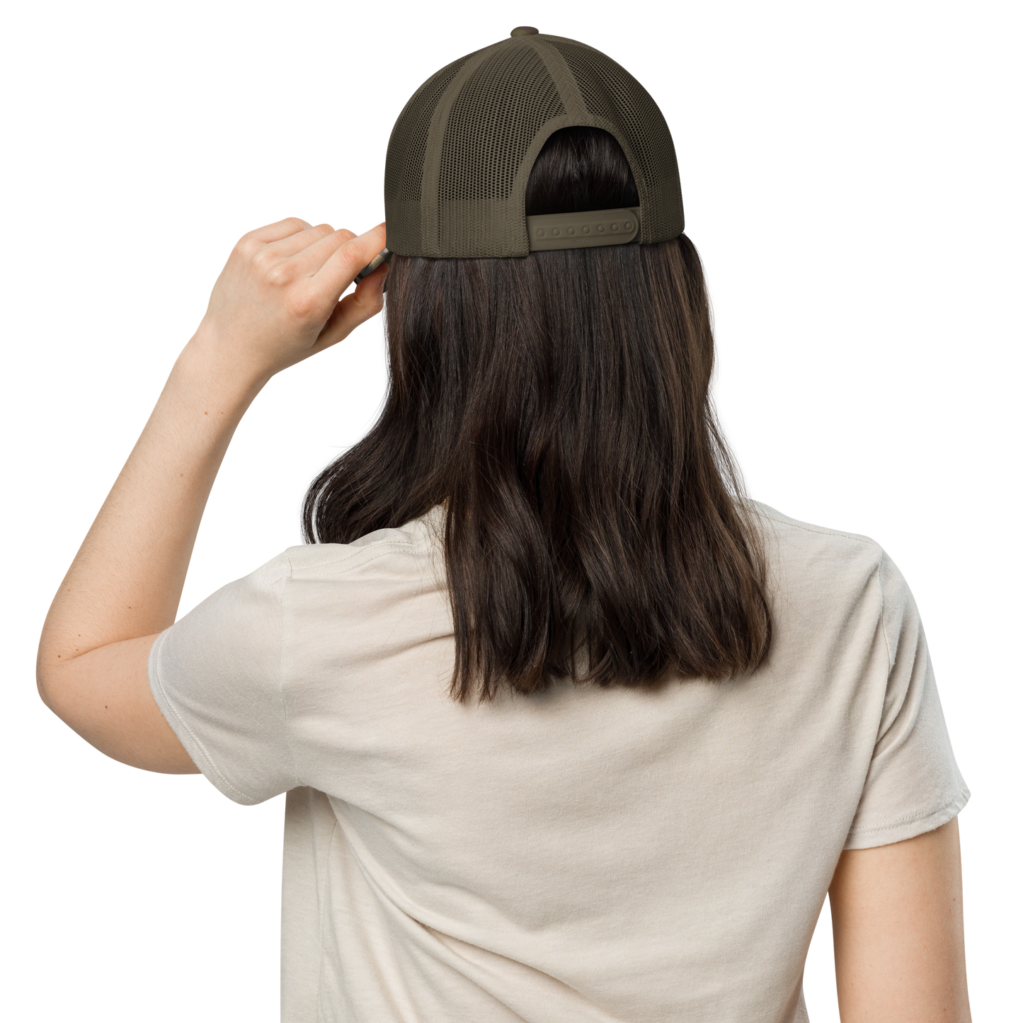 Trucker Hat - Camouflage {X} emroidered