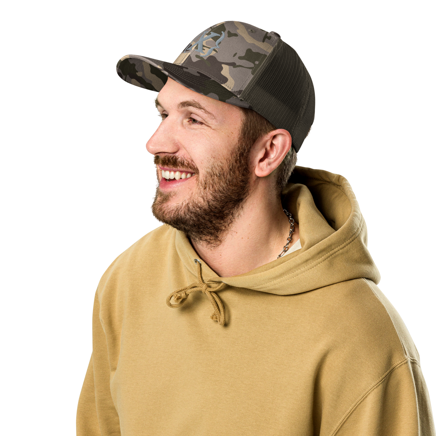Trucker Hat - Camouflage {X} Embroidered