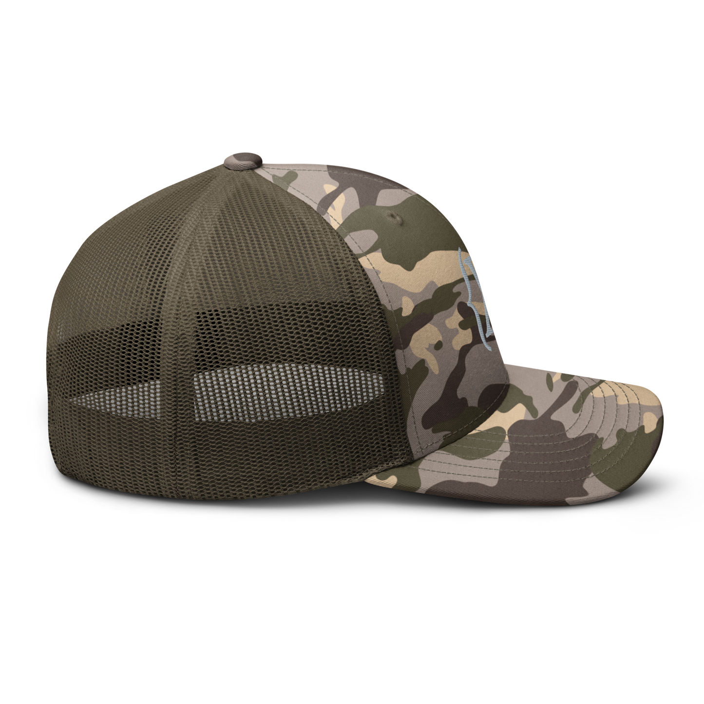 Trucker Hat - Camouflage {X} emroidered