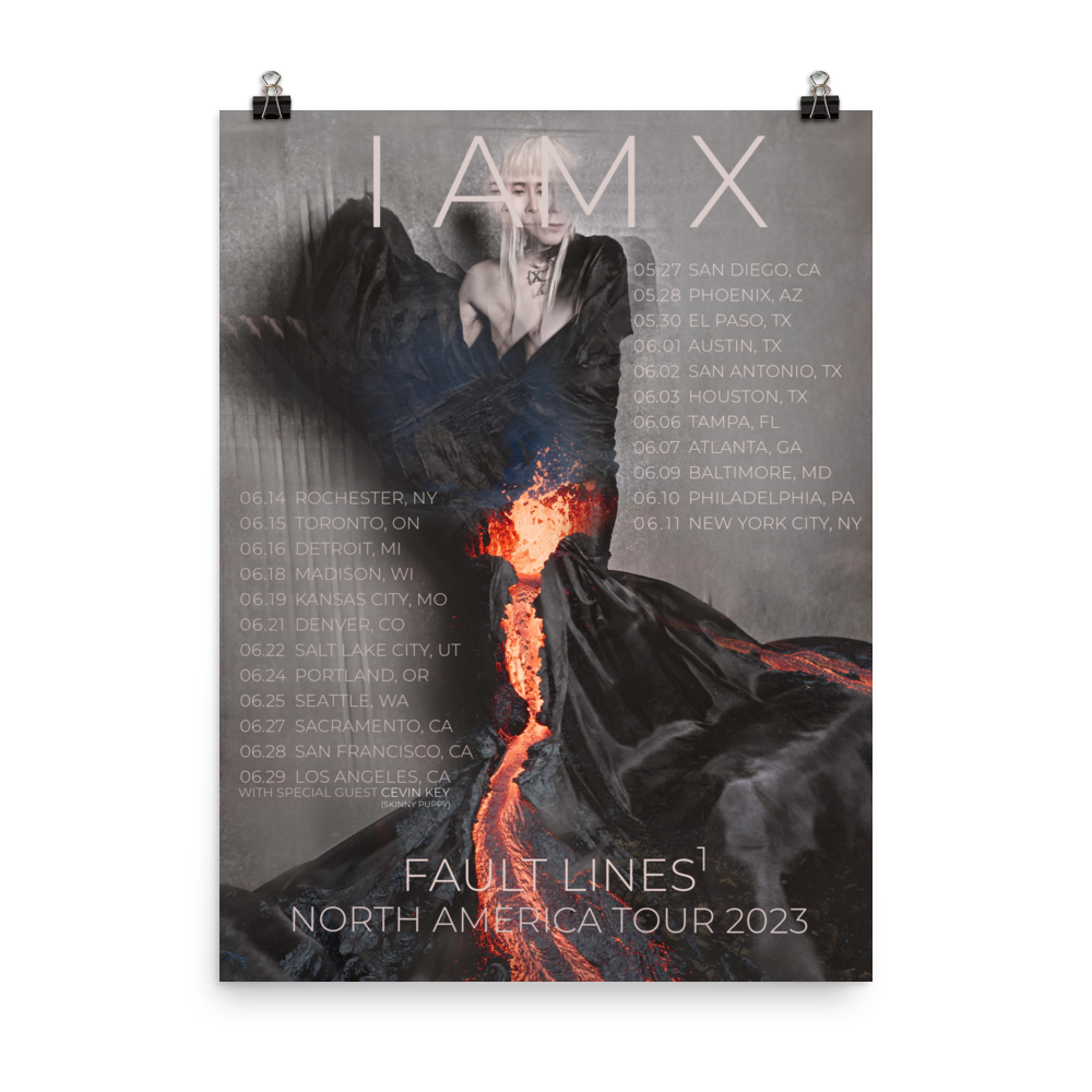 Tour Poster - Fault Lines¹ North America