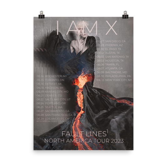 Tour Poster - Fault Lines¹ North America