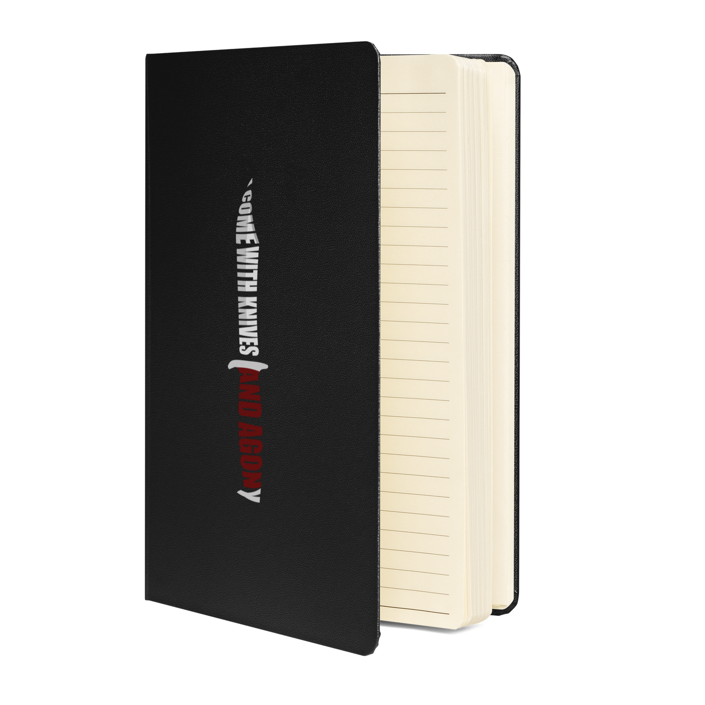 Hardcover Notebook - I Come With Knives