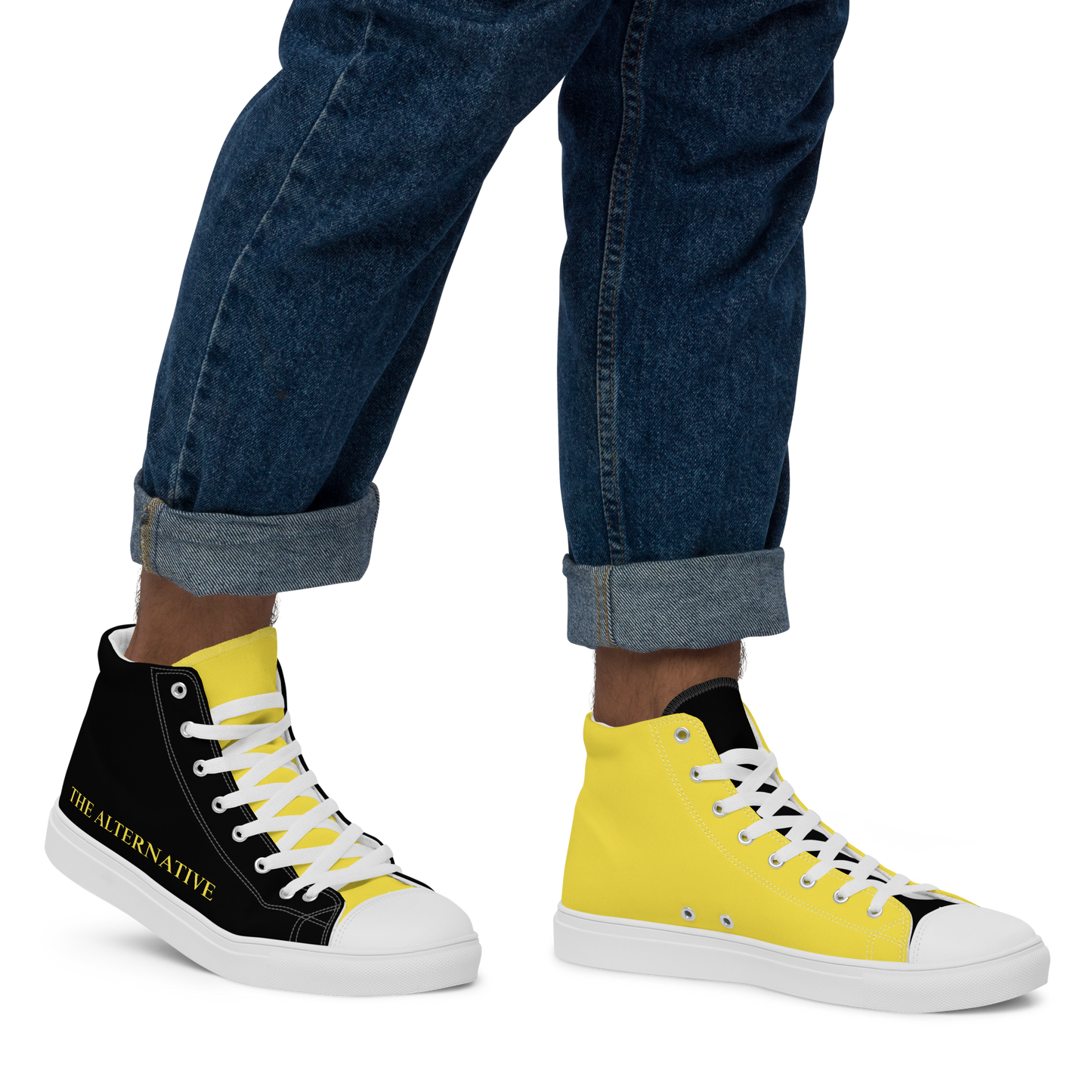 Men’s High Top Canvas Shoes - The Alternative