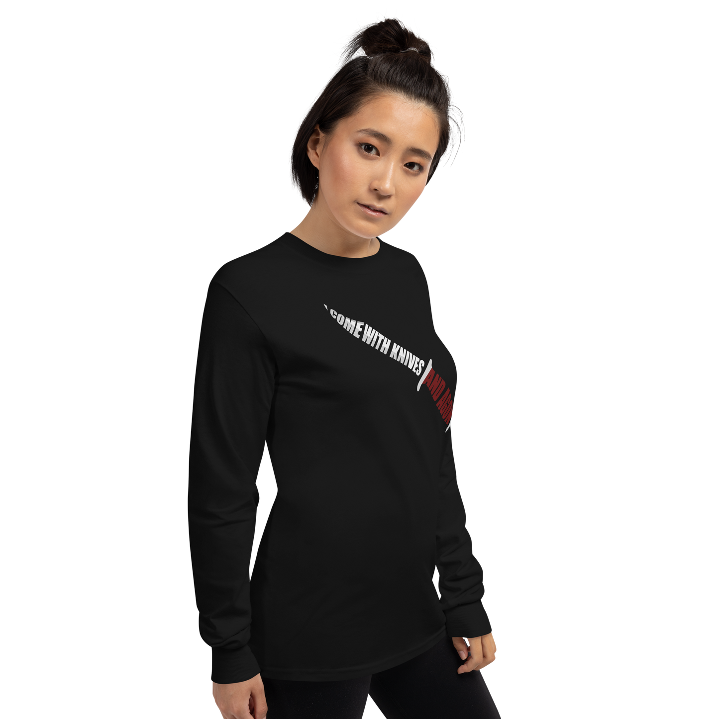 Long Sleeve Shirt Men’s - I Come With Knives