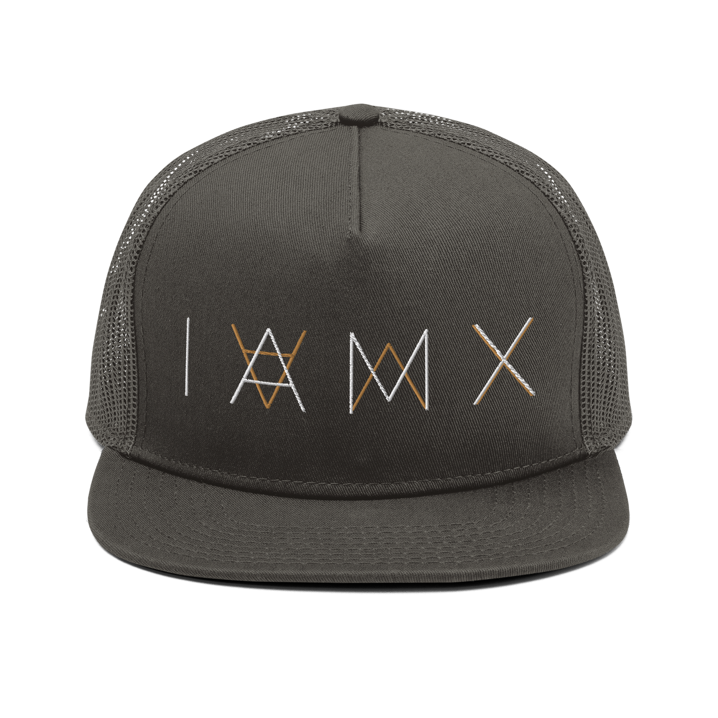 Trucker Hat - Mirror Logo - Charcoal Grey