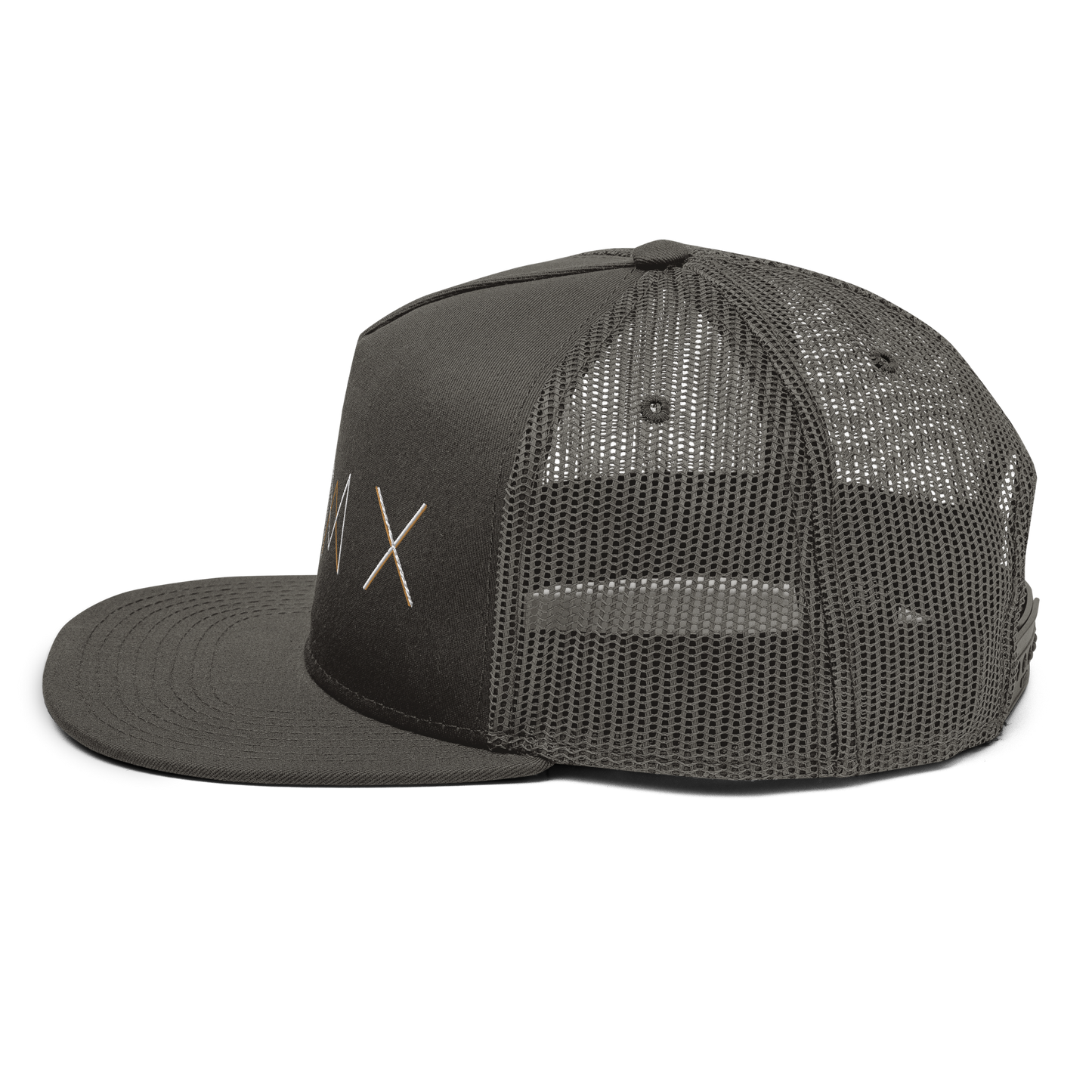 Trucker Hat - Mirror Logo - Charcoal Grey