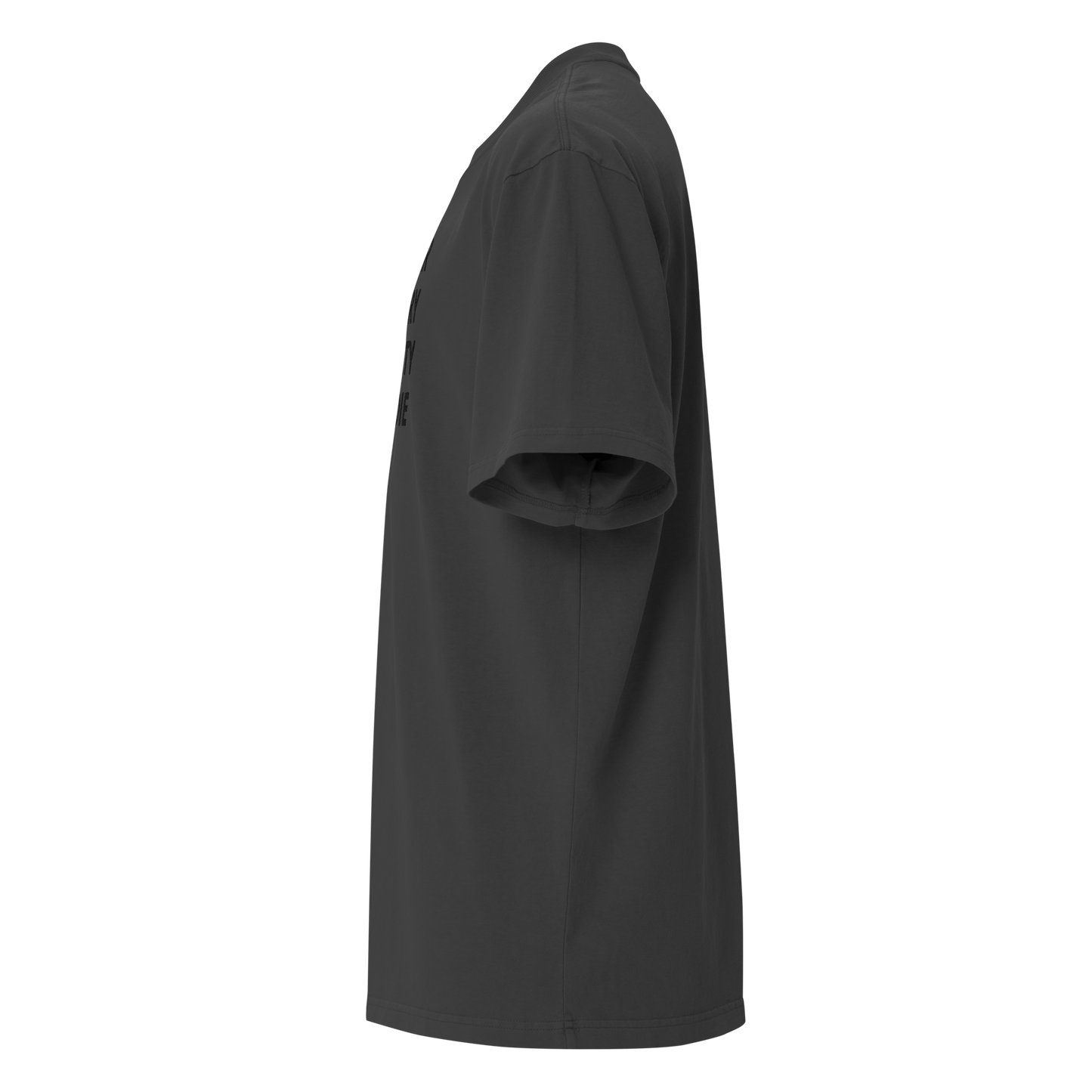 Oversized Faded T-Shirt - After Every Party I Die (Embroidered)