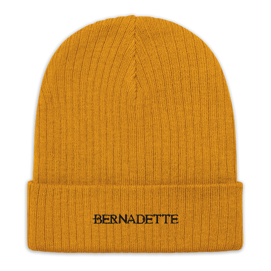 Rib-Knit Beanie - Bernadette