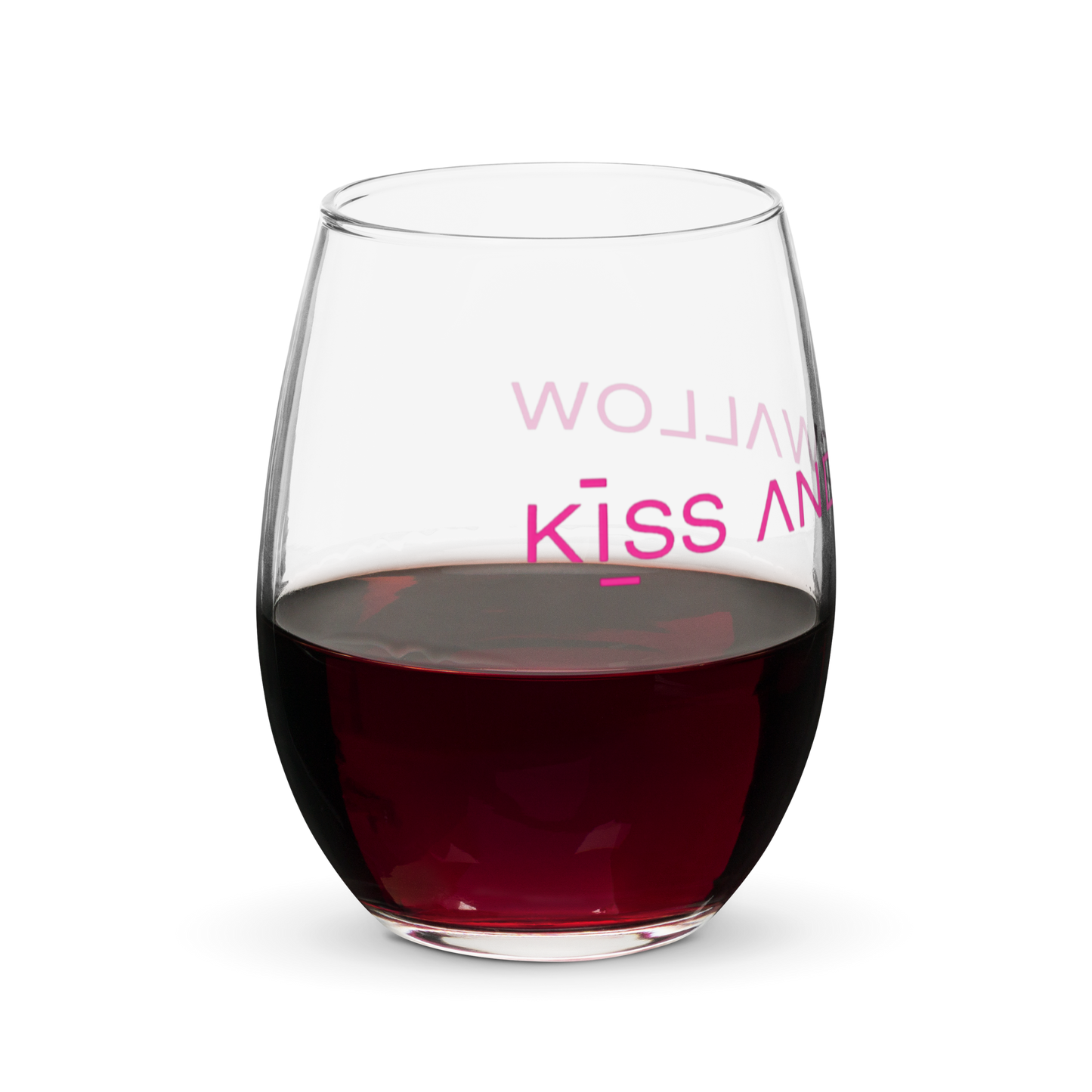 Stemless Wine Glass - Kiss + Swallow