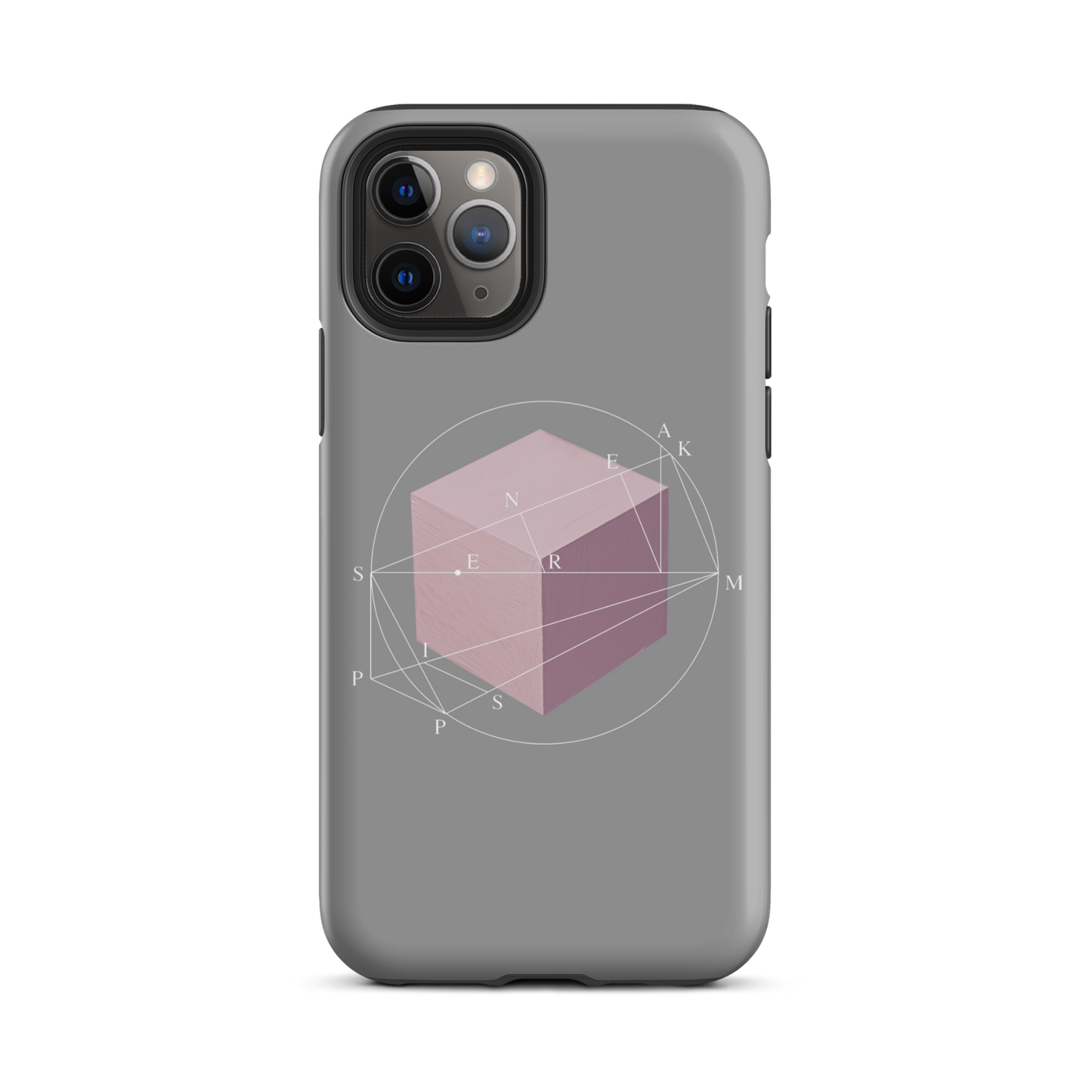 Tough Case for iPhone® - Squaring The Circle Logo