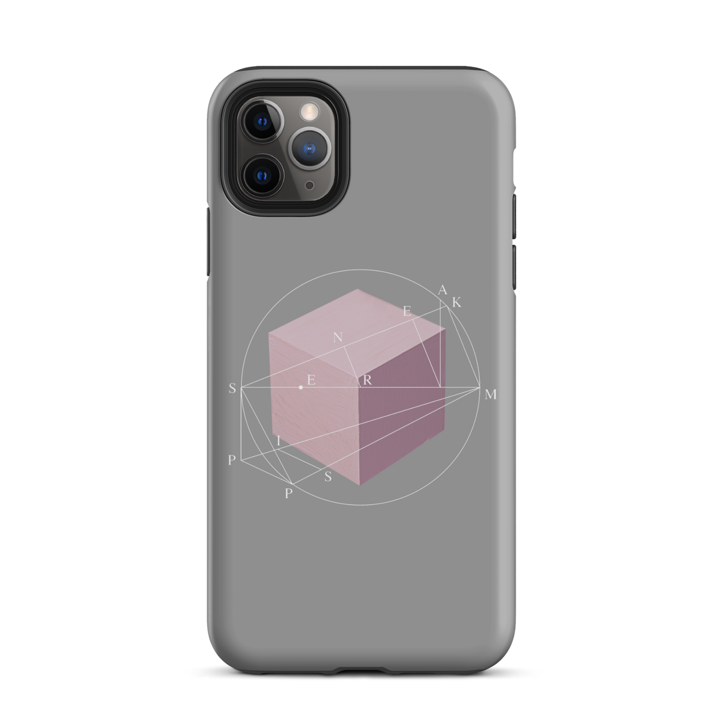 Tough Case for iPhone® - Squaring The Circle Logo