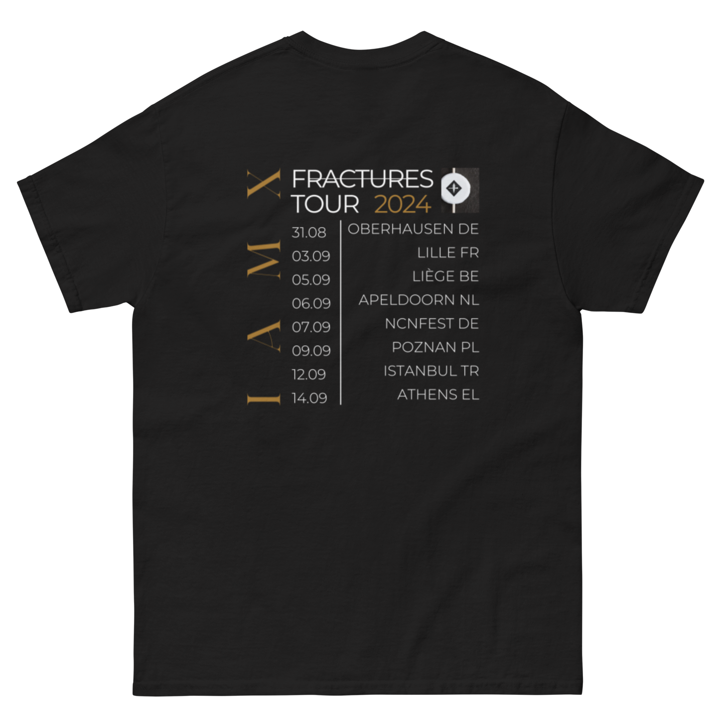 T-Shirt Unisex - Fractures Tour