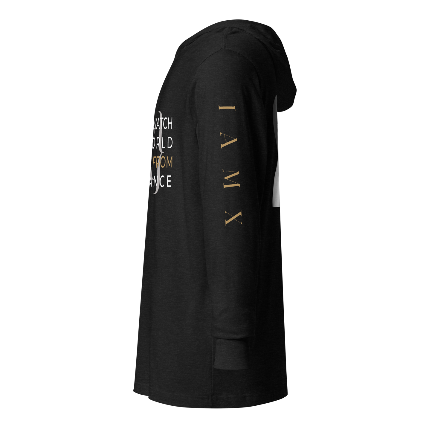 Hooded Long-Sleeve Tee - Burning From A Distance