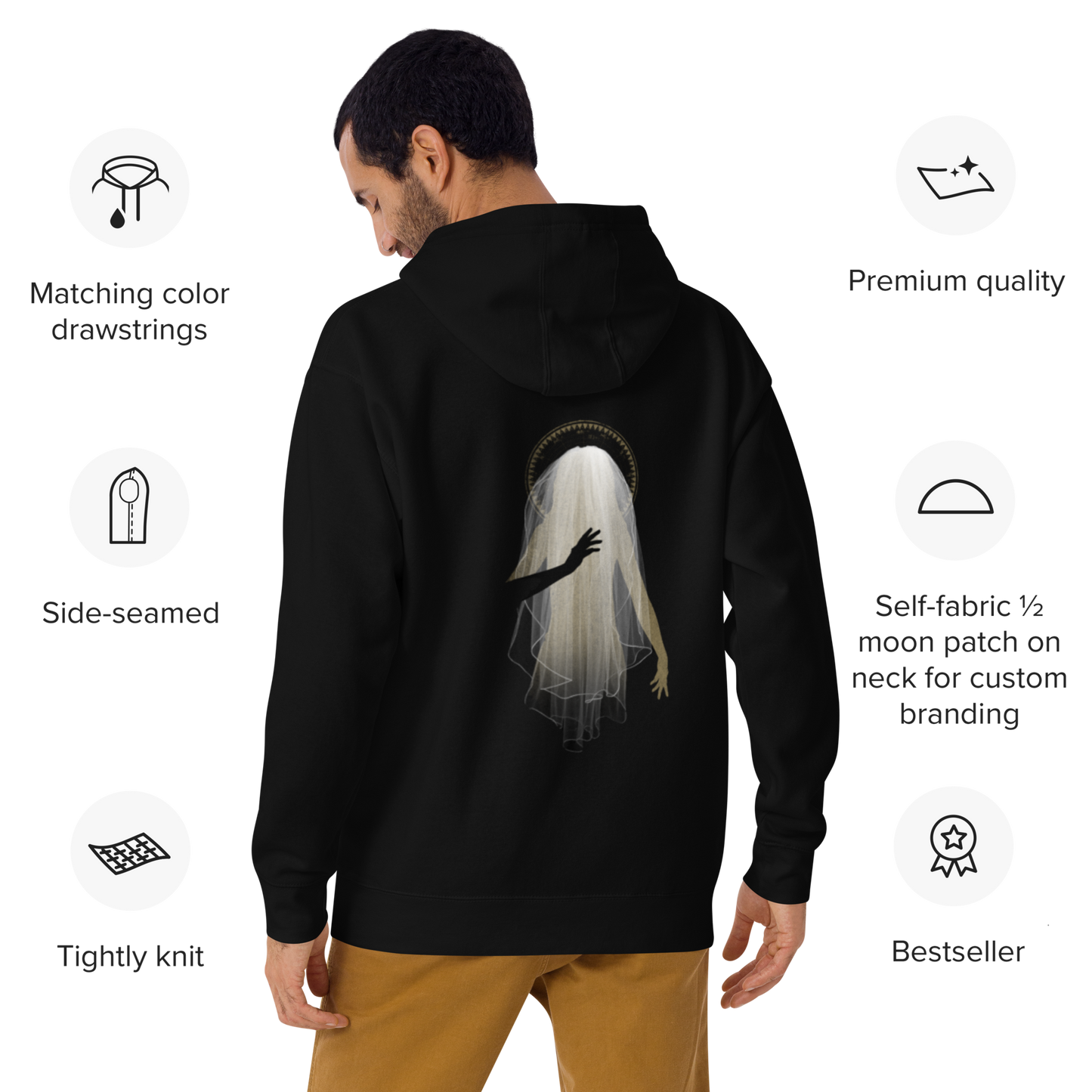 Hoodie Unisex - Ghost