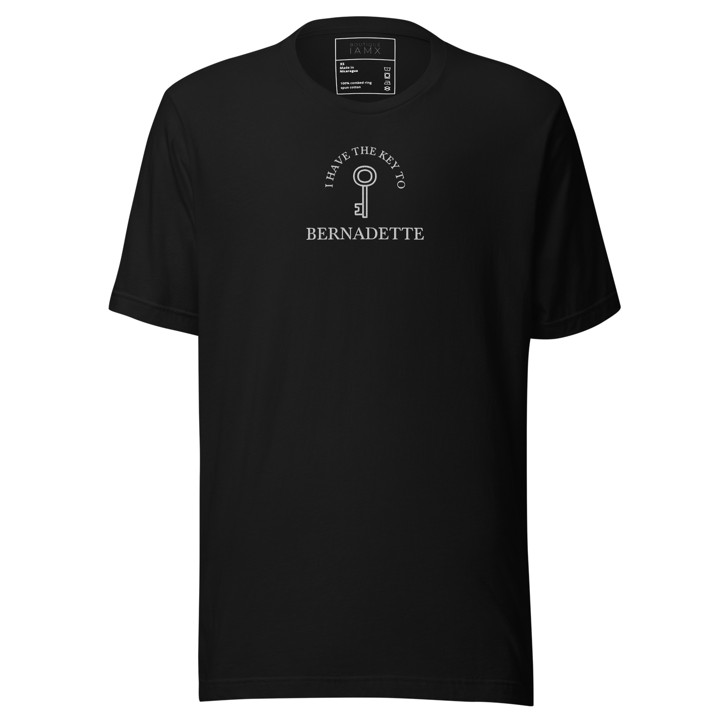 T-Shirt Unisex - The Key To Bernadette (Embroidered)