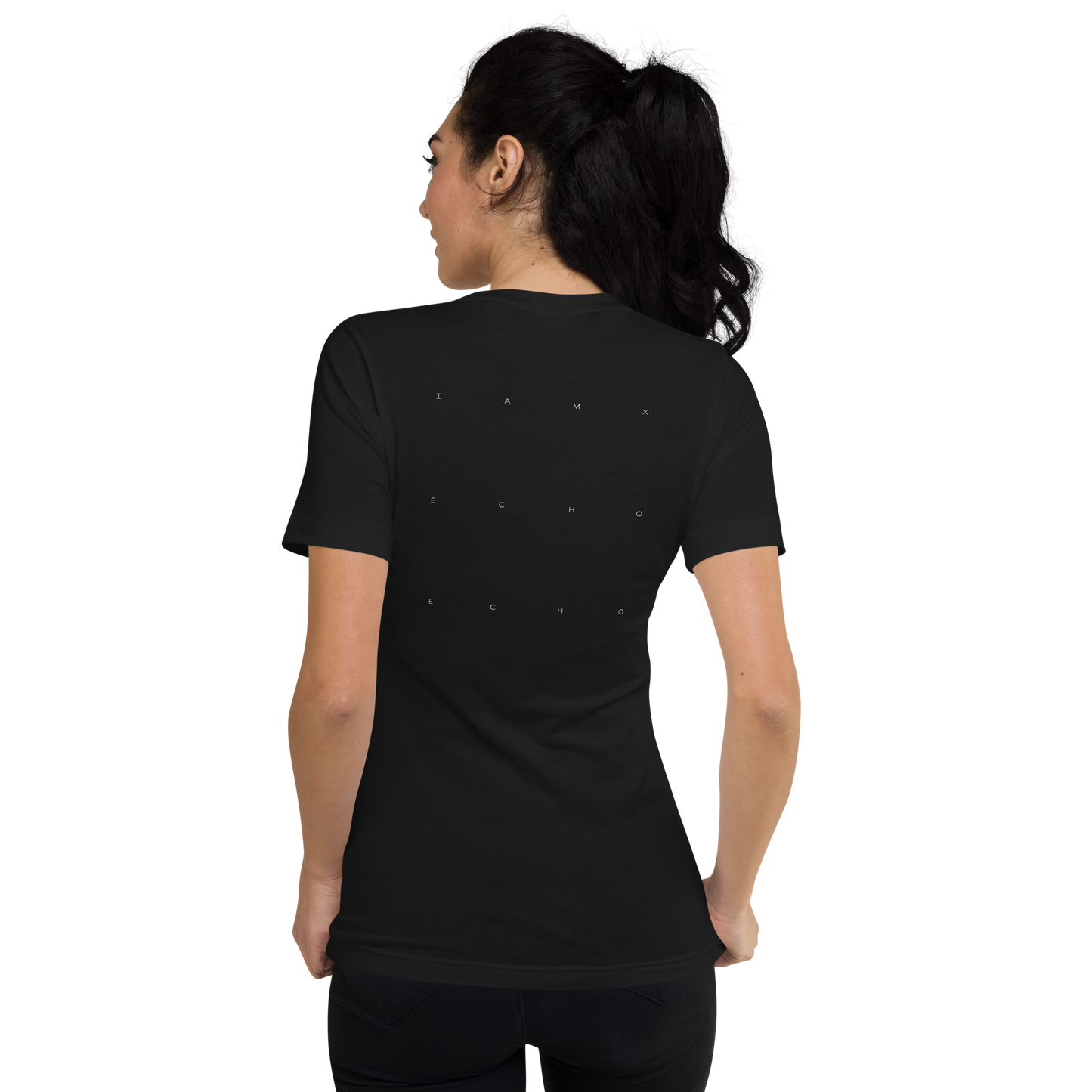 V-Neck T-Shirt Unisex - Echo Echo