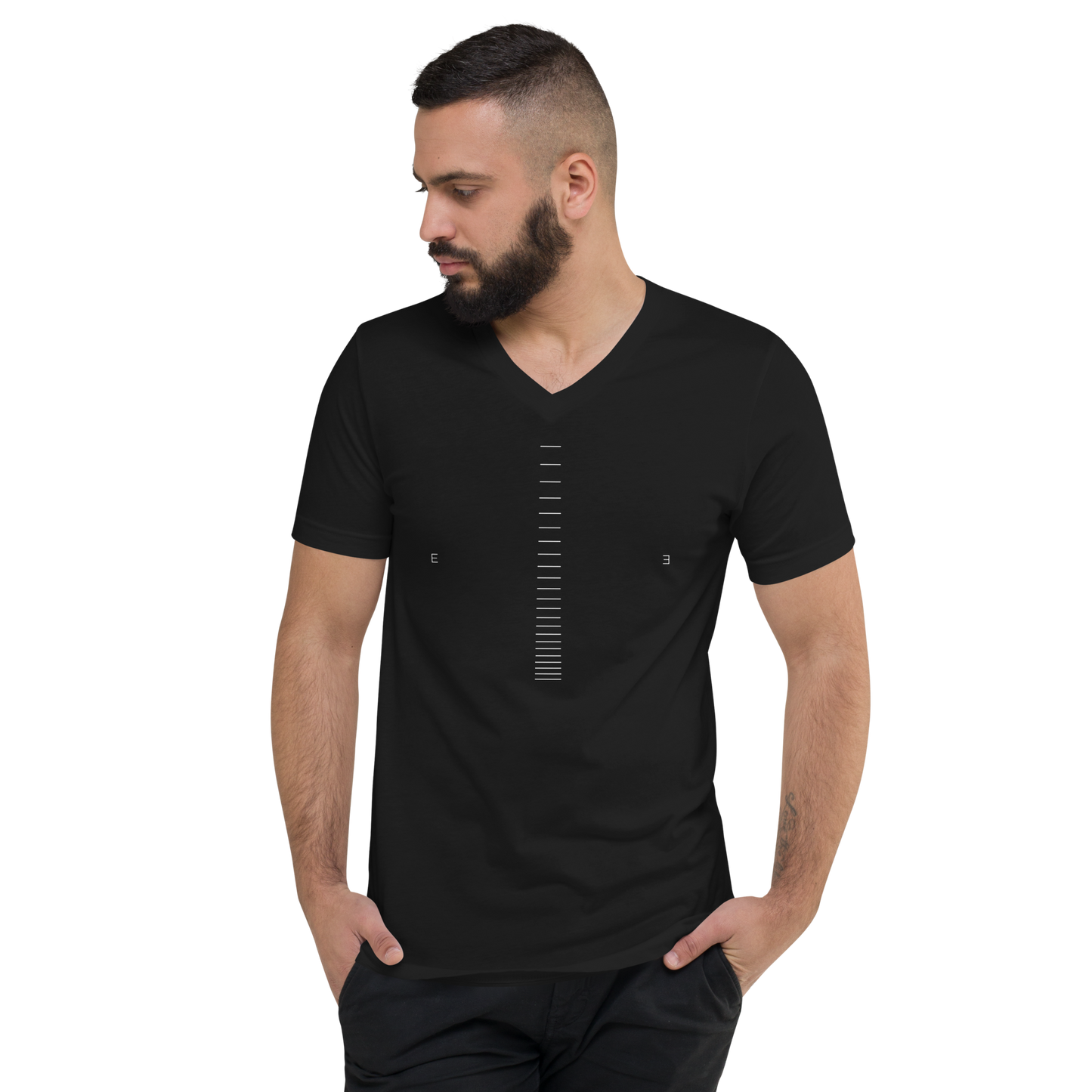 V-Neck T-Shirt Unisex - Echo Echo