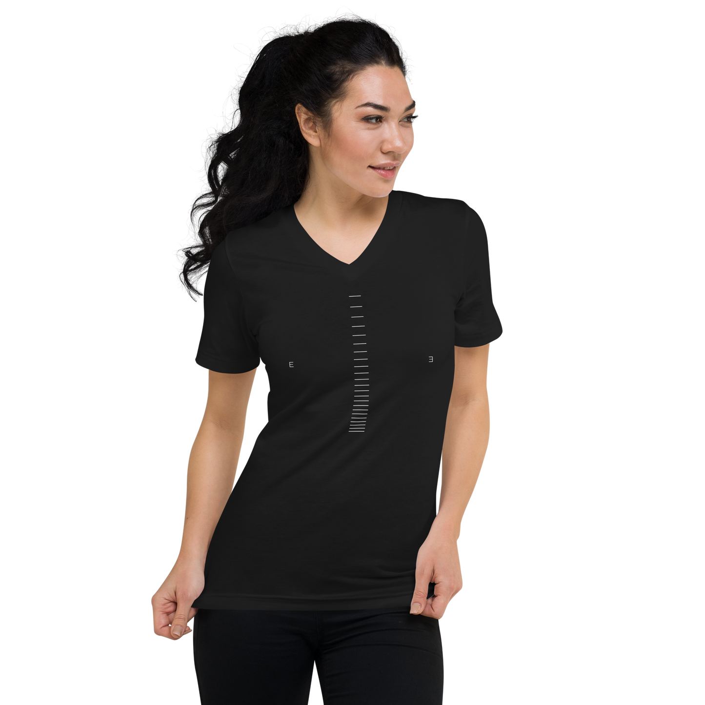 V-Neck T-Shirt Unisex - Echo Echo