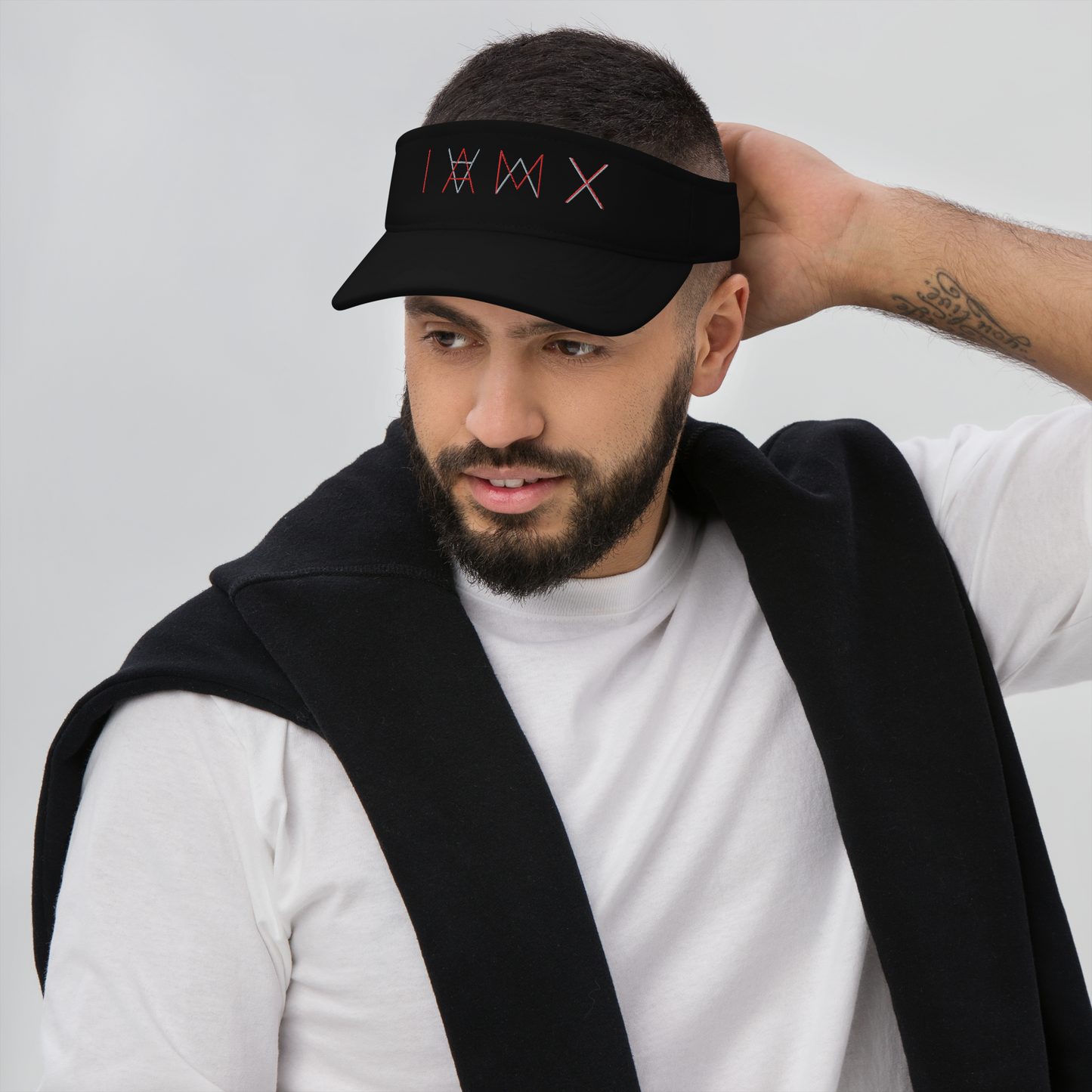 Visor - Mirror Logo (Black)