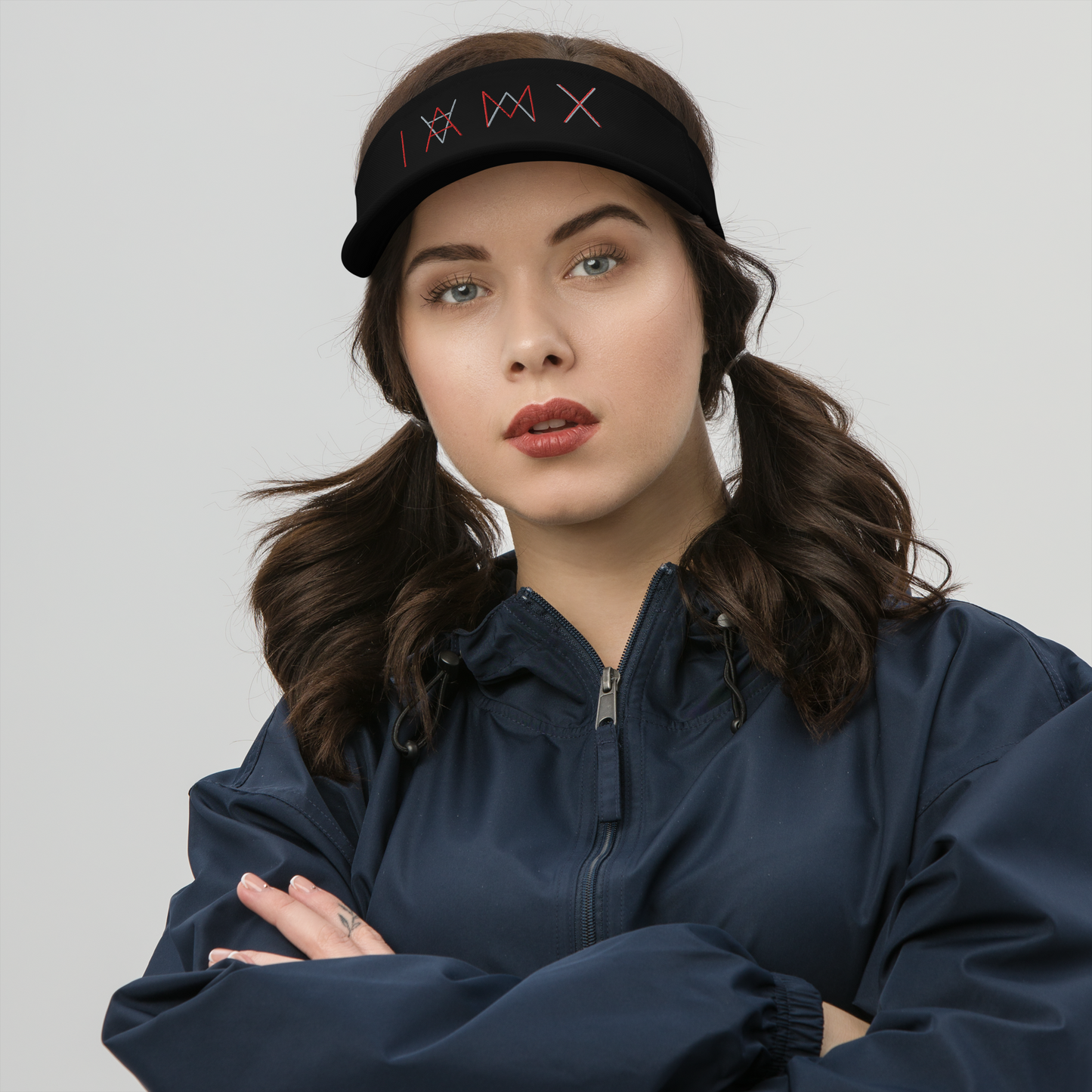Visor - Mirror Logo (Black)