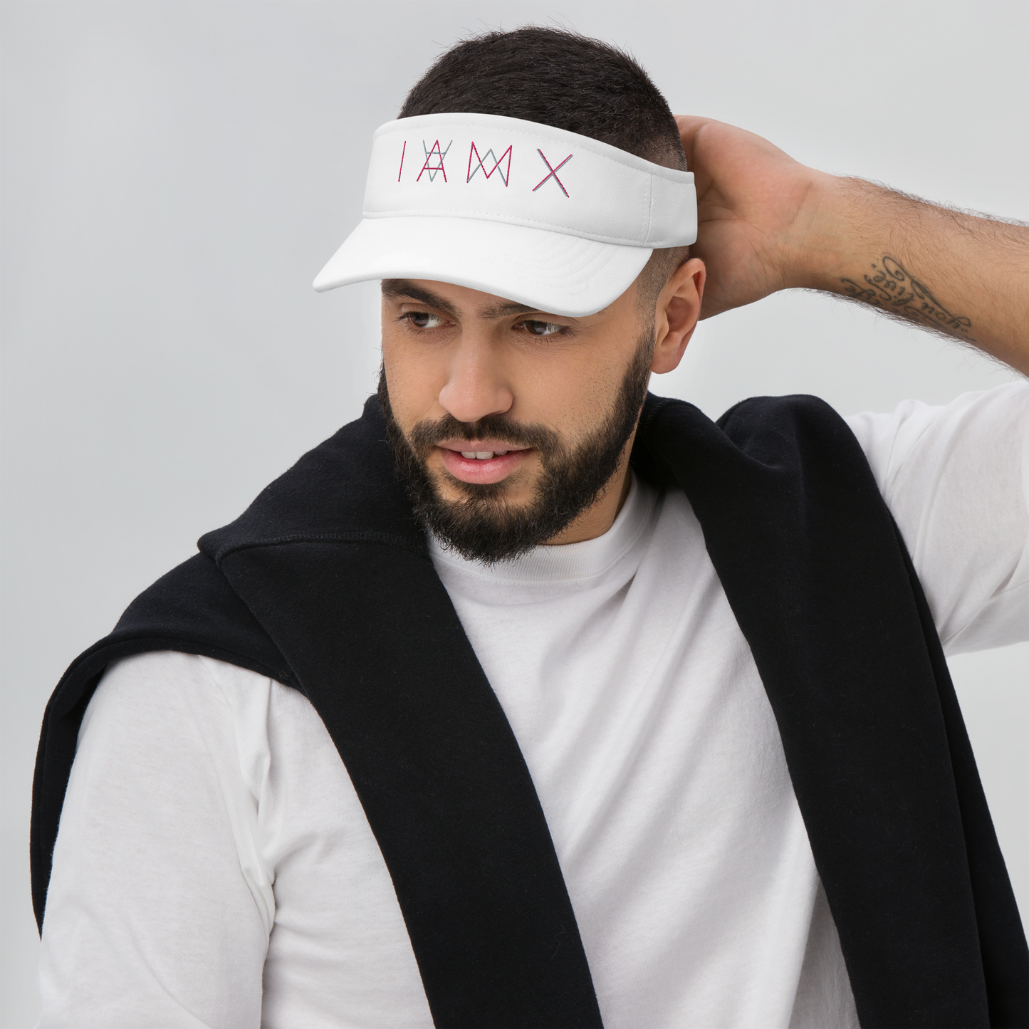Visor - Mirror Logo (White)