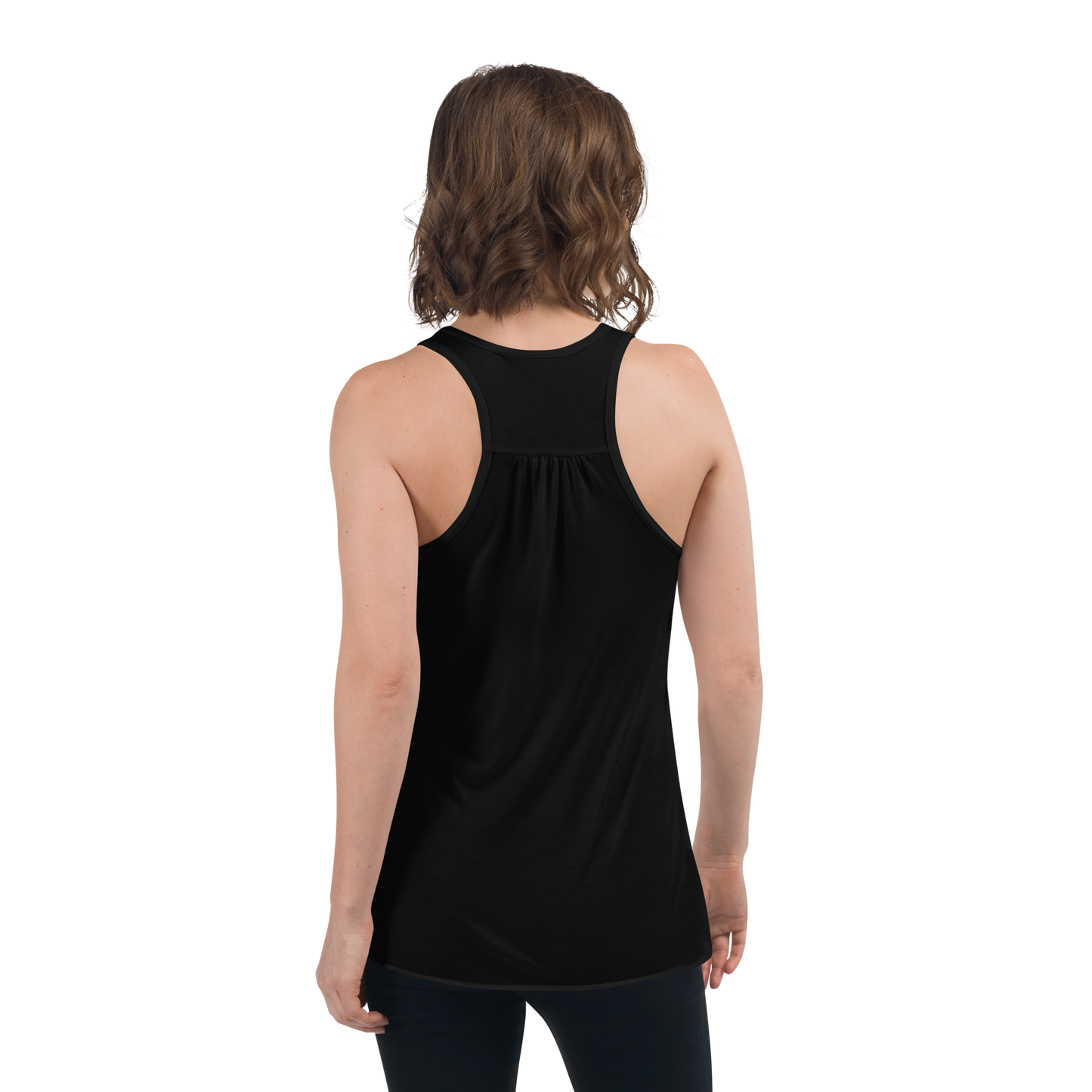 Flowy Racerback Tank - Love You Leave Me
