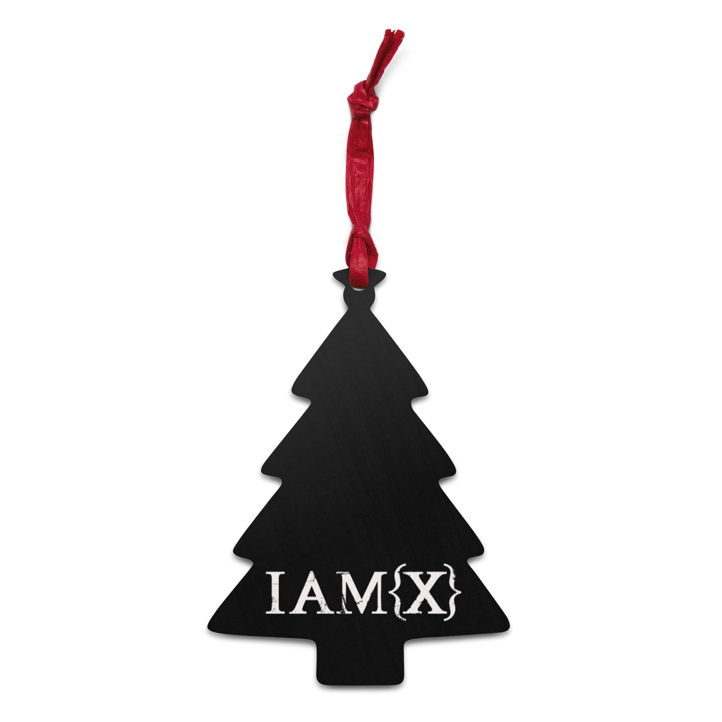 Wooden Ornament / Magnet - IAM{X}