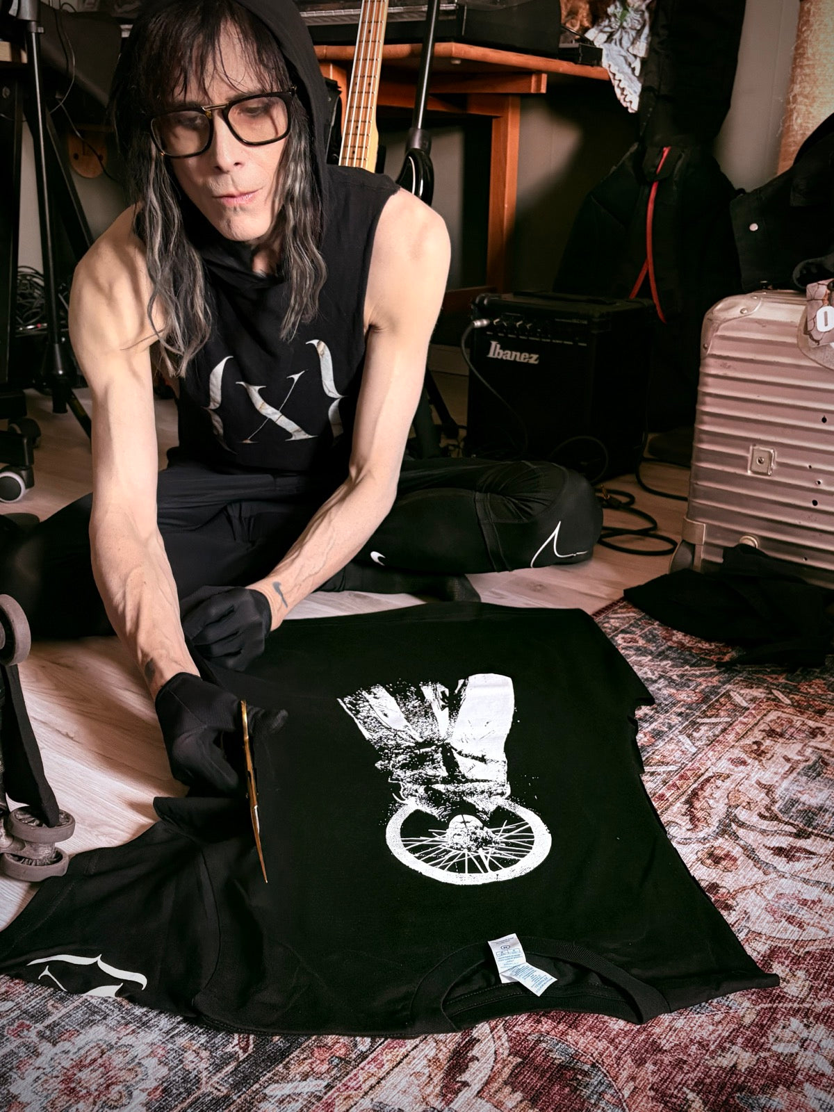Custom Signed IAMX Tour Shirt